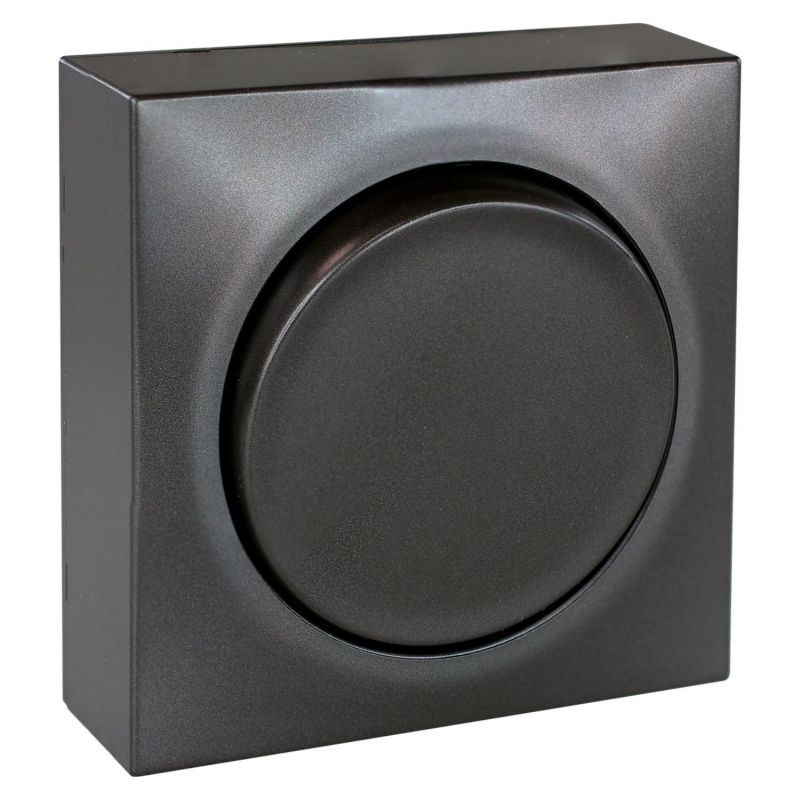 60908 EUR'OHM DUNE Interrupteur va et vient anthracite