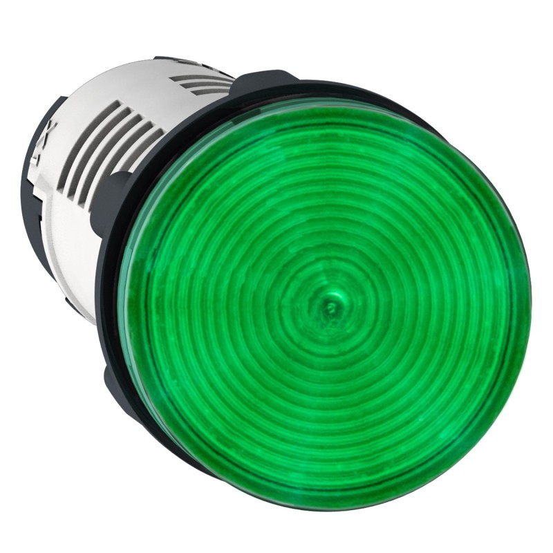 XB7EV03MP Schneider - Voyant 220V vert - Ø22 Monobloc - étanche IP65 - Harmony XB7