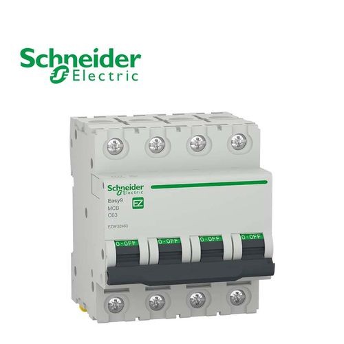 Disjoncteur 4P 4500 AC 63A Easy9