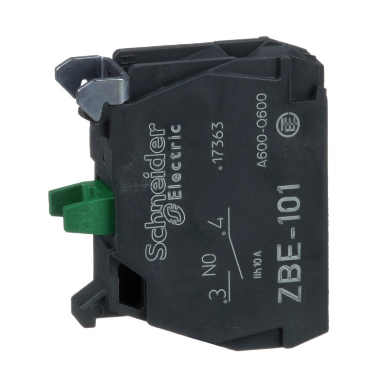 ZBE101 Schneider - bloc contact - 1F - raccordement vis-étrier - Harmony