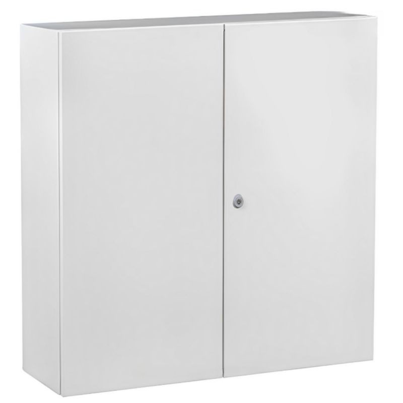Armoire électrique en métal étanche IP55 - 1000x1000x300 - 2 portes - plaque fournie - Argenta IDE