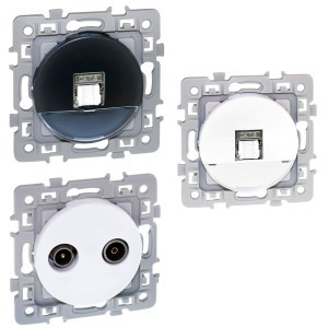 Prise RJ45 et télécommunication