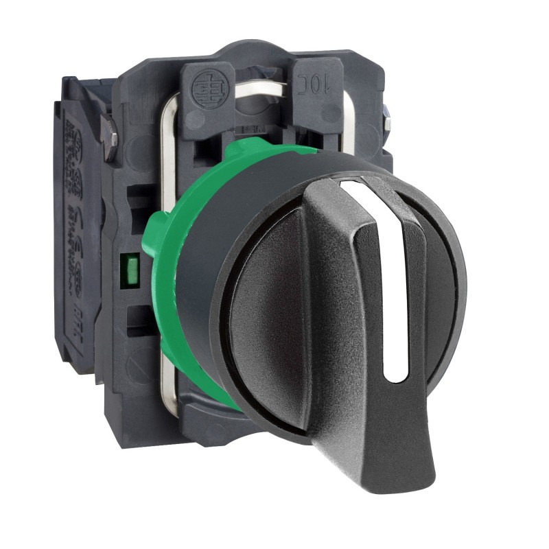 XB5AD41 Schneider - Harmony XB5 - bouton tournant à manette - 2 positions à rappel